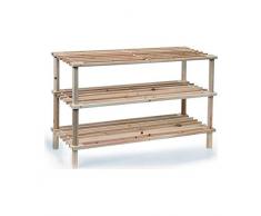 Confortime S2202538 Zapatero Madera, 3 Estantes