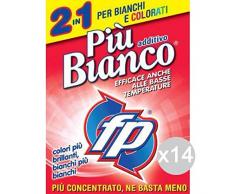 Effepi Set 14 Blanco más aditivo GR 900 detergente Lavadora y Ropa, única