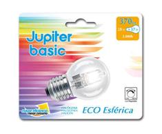 Jupiter LAMPARA Basic Eco ESF. Clasica 28W E27 BL, Negro, Estandar