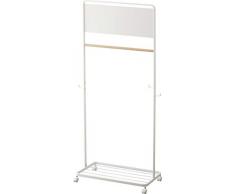 YAMAZAKI 5175 Perchero para niños de acero aleado, blanco, talla única