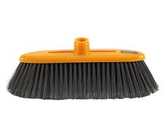 Lulu Escoba para Interiores, plástico, Calabaza/Hielo, 32 x 6 x 12.5 cm