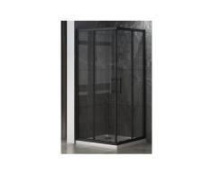 MASTERJERO wohnideenshop B-253B - Plato de Ducha (90 x 90 cm), Color Negro
