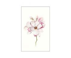 Komar Wandbild Von Magnolia Blossom | Poster, Bild, Wohnzimmer, Schlafzimmer, Dekoration, Kunstdruck | ohne Rahmen | P073C-50x70 fotomural, Rosa, GrÃ¼n, WeiÃ