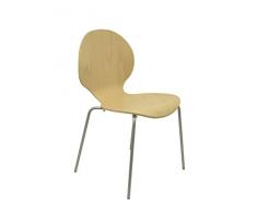 Piqueras y Crespo Pack 4 sillas PeÃ±as SillerÃ­a, Beige, Estandar