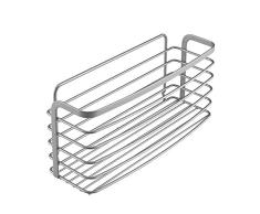 Metaltex Estante Botellas Eureka PTH, Metal, Plata, 30 x 11 x 14cm