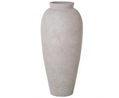 Jarron de Suelo de Ceramica en Dorado y Marron 27x60cm
