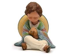Nadal Figura Decorativa yo te cuidare, Resina, Multicolor, 11.50x8.00x9.00 cm