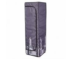 Modulhome 6RAN644CY Armario Loft Grises poliÃ©ster 160 cm