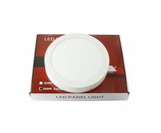 Jandei - Downlight led superfice 12W redondo blanco 3000ÂºK
