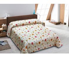 JVR YANES CONFORTER TIPO-11, AlgodÃ³n organico, Unico, Cama 105 CM
