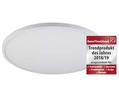 Panel LED, LÃ¡mpara de pared y techo, sobre Interruptor de encendido/apagado farbverÃ¤nderlich: 2200Â K/3000Â K/4000Â K, incluye funciÃ³n de memoria y iluminaciÃ³n indirecta, pared y techo de y abhÃ¤n gemontage posible, Blanco, 150 cm