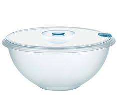 Cosmoplast Oasi Copa con Tapa, plástico, Transparente, 38 cm