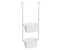 AmazonBasics - EstanterÃa de ducha para colgar de barra o de cabezal