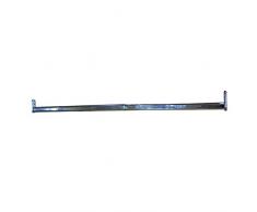 PROTENROP Perchero Extensible, 60-90 cm, Color Plateado, Acero