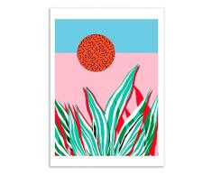 Wall Editions Art Poster 50x70 cm Cartel Papel Acolchado Mate 200g