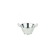 LOUIS TELLIER - Colador cÃ³nico con pie - 2 asas - acero inoxidable - 28 cm