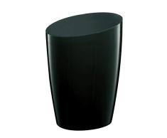 Cristal de mesa, color negro.