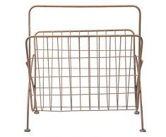 Clayre & Eef 6Y2766 - Revistero (43 x 22 x 45 cm)