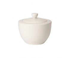 Villeroy & Boch For Me - Azucarero, porcelana premium, color blanco