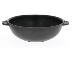 DE BUYER 8317.00 - Wok bomba de choque extremo, 2 asas, diÃ¡metro 32