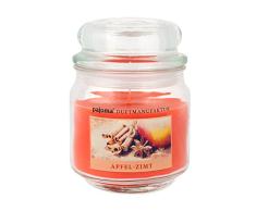 pajoma Vela aromÃ¡tica manzana y canela Sweet Christmas Edition en tarro de caramelo, 248 g, vela premium para cerrar, para unas 55 horas, vela perfecta para Navidad