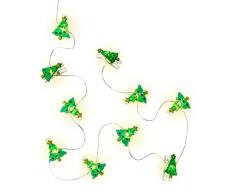 goobay 60254 Cadena de luces con 10 clips LED para fotos con pinzas de ropa / Clips LED para fotos Polaroid / Guirnalda de luces para fotos Polaroid para colgar / Clip para fotos Deco / Para 10 fotos