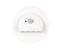 Zamel Ledix - Aplique de pared LED, metal, color blanco