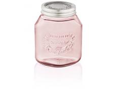Leifheit 36329 - Tarro de conserva 1 L, Rosa