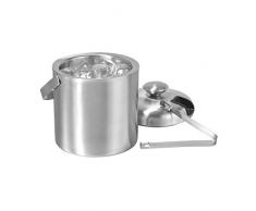 Cubo de hielo de acero inoxidable, 1,3 l aprox