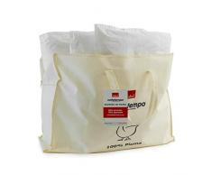 Gabel Edredón de Pluma de Ganso. Relleno 70% Plumas 30% plumón. 235 gr/m². Almohada 100%. Puro Algodón