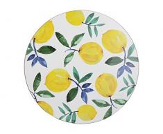Creative Tops Lemons - Manteles Individuales (29 cm, Base de Corcho), diseño Estampado, Multicolor