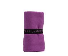 GÃ¶zze - Toalla deportiva absorbente, muy suave, Fibra sintÃ©tica, 50 x 100 cm - Violeta