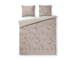 Papillon Dolly-Juego de Fundas de Cama de Color Arena, algodÃ³n, 140 x 200/220 cm