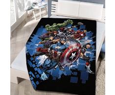 Marvel Edredon nordico Vengadores Avengers Infantiles, Multicolor, Ãnico