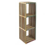 Home Office Estantería Cubo Leo Multicolor