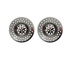 Excelsa Pack 2 filtros para Fregadero, Acero Inoxidable, 1 litro, Plata