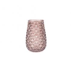 Leitmotiv LM1857GD Lámpara Colgante Willow Large ALU, Oro Negro, Cristal, D 11 cm