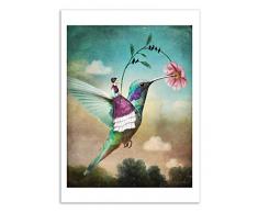 Wall Editions Art Poster 50x70 cm Cartel Papel Acolchado Mate 200g