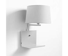 Wink Design - Aplique de pared, color blanco