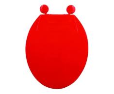 MSV Asiento de Inodoro, Rojo, 0