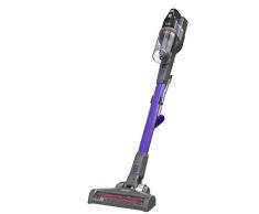 Black & Decker BHFEV182CP-QW - Aspirador de Escoba Powerseries sin Cables, 18 V, autonomÃ­a mÃ­nima de baterÃ­a, Boquilla Plana y Cepillo Especial para Animales, Color Violeta