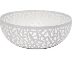 Alessi | Cactus! MSA04/21 W - Frutero Decorado, Acero Inoxidable y Resina Epoxi, Blanco