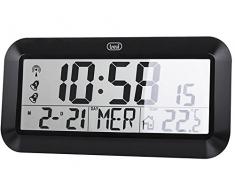 Trevi OM 3528 D Batería Negro - Estación meteorológica (LCD, Batería, AA/AAA, Alcalino, 1,5 V, Negro)