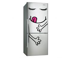 Oedim Vinilo para Frigorífico Monigote Lengua 200x60cm | Adhesivo Resistente y Económico | Pegatina Adhesiva Decorativa de Diseño Elegante