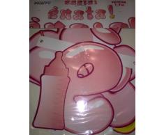 Mv Tech Guirnalda, Modelo y Nata, Rosa, Talla Ãºnica,