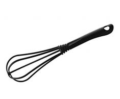 Fackelmann Nero Varillas, Nylon, Negro, Batidor 30cm, Antiadherente, 1ud, Nailon