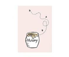 Komar Disney Wandbild Von fotomural, carbÃ³n, 40 x 50 cm