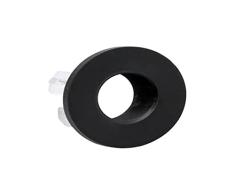 Reemplazo de latÃ³n Negro Hecho Cubierta de desbordamiento del Fregadero del Lavabo Anillo de la Tapa del Borde del Agujero