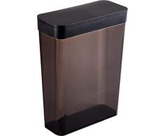 Yamazaki Home Servilletero minimalista para cocina, mesa, mesa de comedor, talla única, color negro