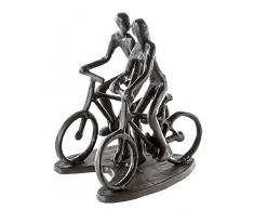 Casablanca - Figura de Escultura de diseÃ±o - Rueda Tour - de Hierro - bruÃ±ido H 13 cm